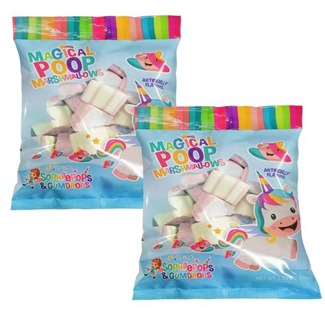Magical popp marshmallows